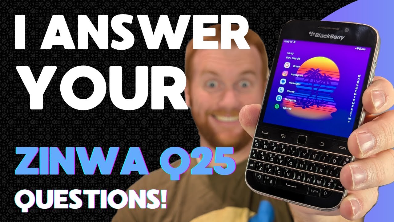 Как выглядит BlackBerry Classic с рестомодом?! | Ответы на 15 самых популярных вопросов Zinwa Q25
