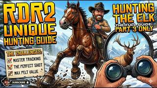 Now it's time for hunting.....YEAH (RDR2 First Time Playing - Part 3)