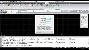 Transfer Points Between MicroSurvey Jobs