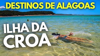 Ilha da Croa - Pertinho de Maceió - Alagoas, na Barra de Santo Antônio