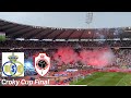 Union saint gilloises vs royal antwerpen  croky cup final with massive pyroshows and atmosphere