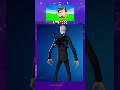 HOW TO GET THE SLENDER MAN SKIN FOR FREE #fortnite #fortniteclips #fortnitebattleroyale