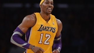 As dwight howard makes his first all-star game with the los angeles
lakers we look at highlights this year so far!