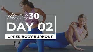 30-Minute HIIT Arm Workout (No Equipment) | Zero30 Day 2 screenshot 5