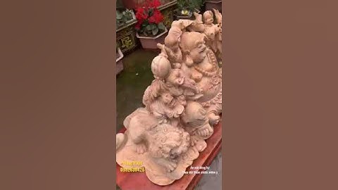 Cụ di lặc tài Lộc gỗ Ngọc am thơm ngát liền khối