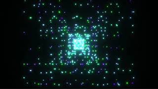 A Square Made Up Of Light Balls Openframeworks