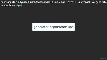 Angular | BEAwA #72 - Creating a New ASP NET Core Project (read desc) [By Mosh Hamedani]