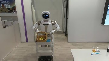 Newest Robots On Display At CES