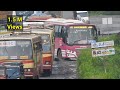 Crazy Bus Driver off-roading to outrun KSRTC buses. Kerala.