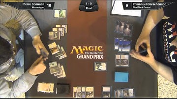 Grand Prix Seville 2015 Finals: Pierre Sommen (Abzan Aggro) vs. Immanuel Gerschenson (U/B Control)