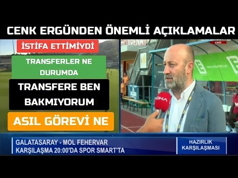 Cenk Ergün Transferlerle Ben İlgilenmiyorum \