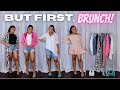 BRUNCH OUTFIT IDEAS 2021 | LADIES, THIS IS NOT A DRILL | FASHION NOVA,ZARA, & PLT | Aisha Marie