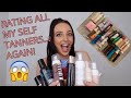 *UPDATED* RATING ALL OF MY SELF TANNERS FROM WORST TO BEST! | BALI BODY, ST. TROPEZ, LOVING TAN, ETC