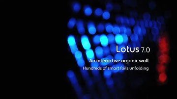 LOTUS 7.0 by Daan Roosegaarde - Interactive organic wall [OFFICIAL MOVIE]