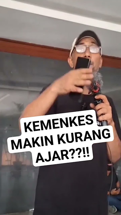 KEMENKES SARANG M4F14 MAKIN KURANG AJAR ⁉️
