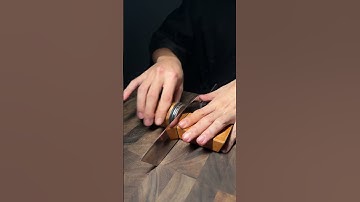 Onion Sack, Sharpness test!  #fyp #knife #knifesharpening #ray #knifesharpener #rui #knives