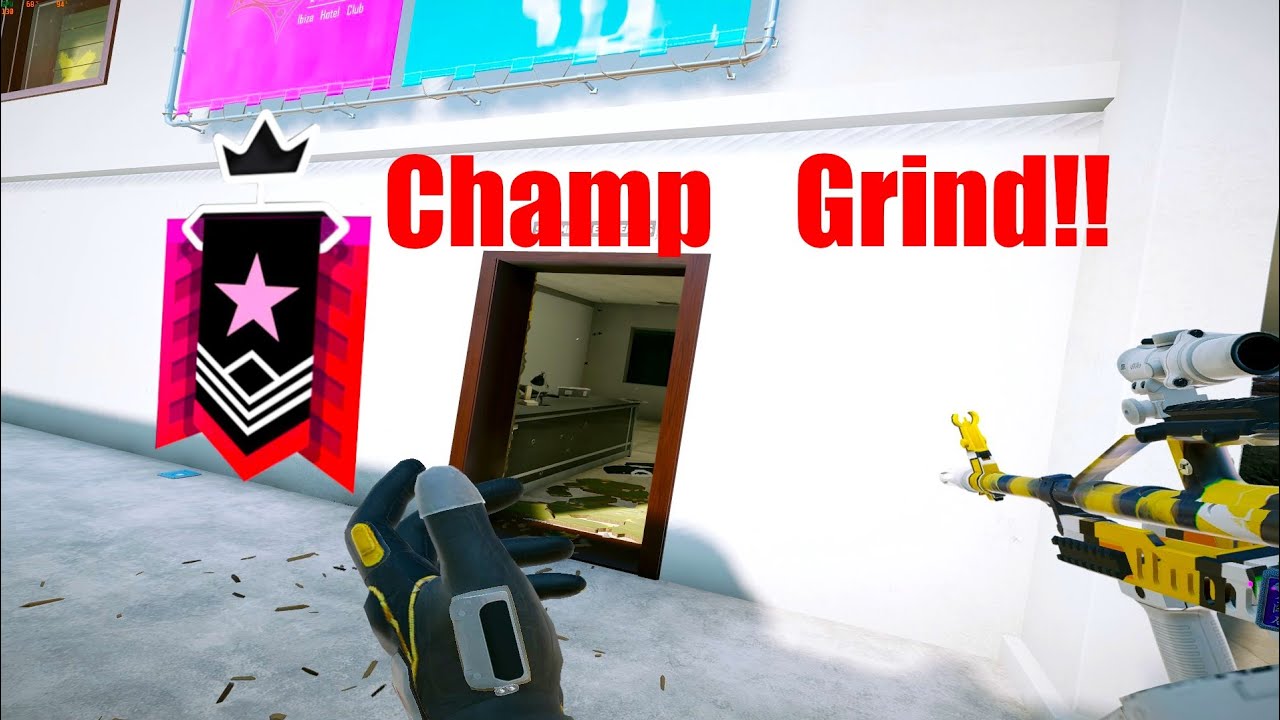 Grinding To Become Champion - Rainbow Six Siege - YouTube