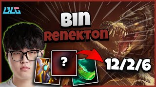 BLG Bin Renekton vs Gragas | 14.11
