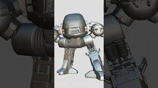 FNAF AR: PROTOTYPE ED-209 Jumpscare And WorkShop Animation #fnafar