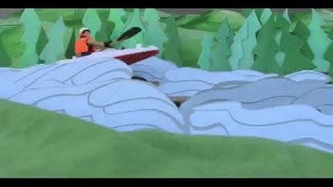 Stop motion Kayaking