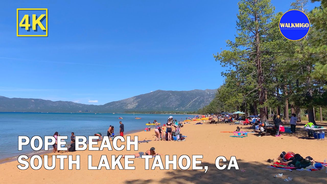 Perfect Picnic Place in South Lake Tahoe Pope Beach 🏖 California