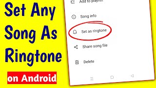 How to Make a Song Your Ringtone on Android 2024 screenshot 3
