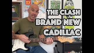 Brand New Cadillac The Clash Guitar Lesson + Tutorial [WITH SOLO!]