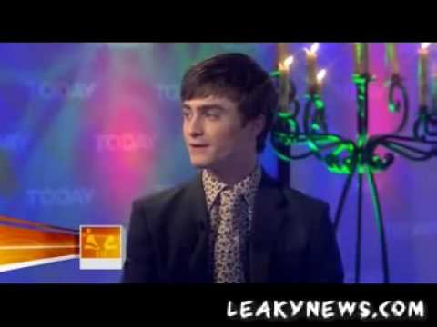 Daniel Radcliffe on The Today show 