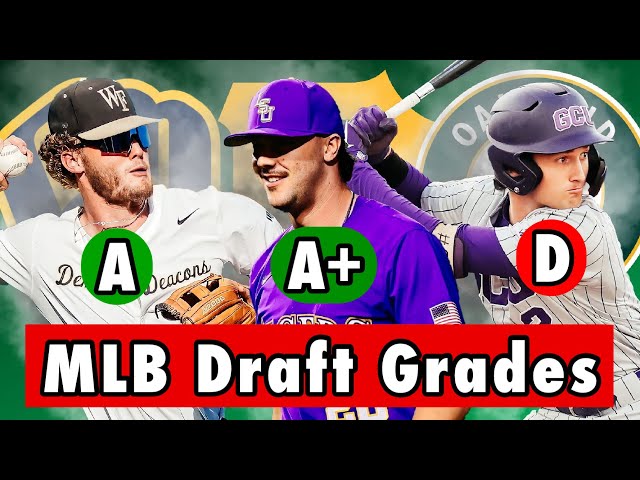 2022 MLB Draft Grades Grading Every First Round Pick