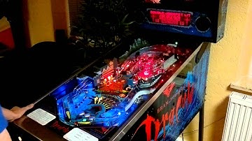 Dracula Pinball  Gameplay with Multiball and Level 4 Video Mode