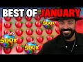 BIGGEST STREAMERS WINS IN JANUARY 2024! | ROSHTEIN, CLASSYBEEF, TRAINWRECKS, XPOSED, ADIN AND MORE!!