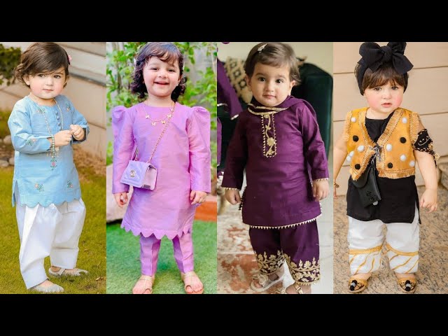 Buy Kids villa Kurti Pant Set for Baby Girl. Pink at Amazon.in