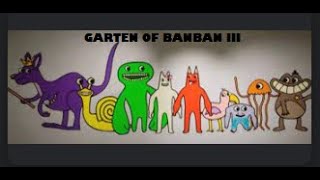 Garten of Banban 3 | Full Gameplay | (Playthrough)