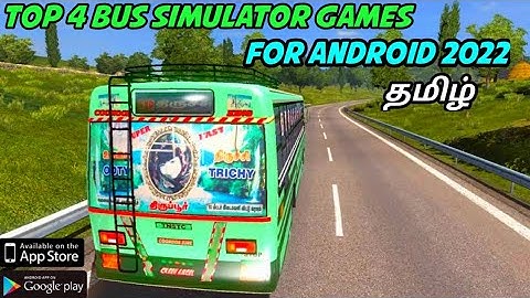 TOP 4 Bus simulator Game For Android In Tamil ! Best Graphics Games🤩 ! தமிழ்
