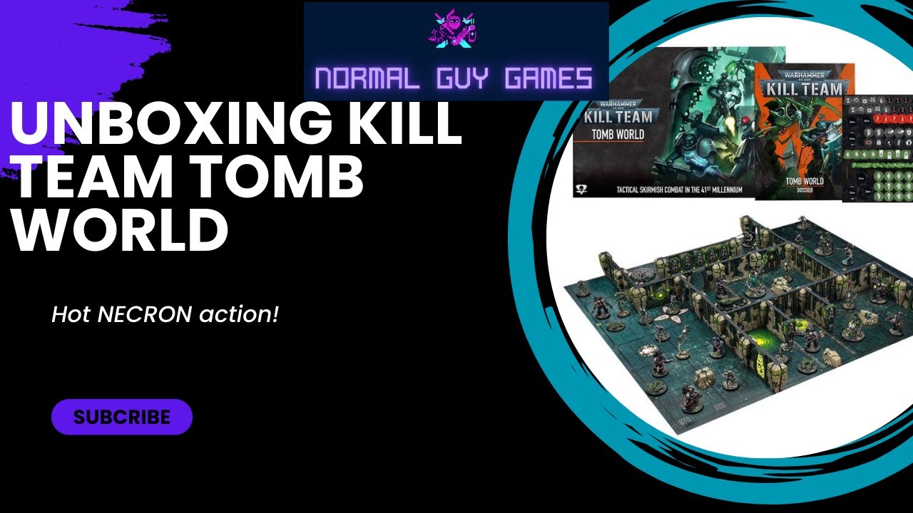 Kill Team Tomb World - Unboxing - YouTube