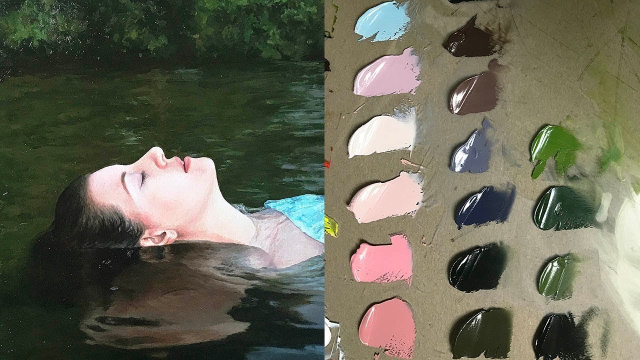 Oil Painting Time Lapse | Verdant Waters