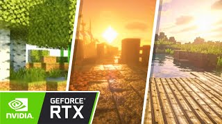 Top 10 RTX Shaders For Minecraft Bedrock 1.21.7! Details