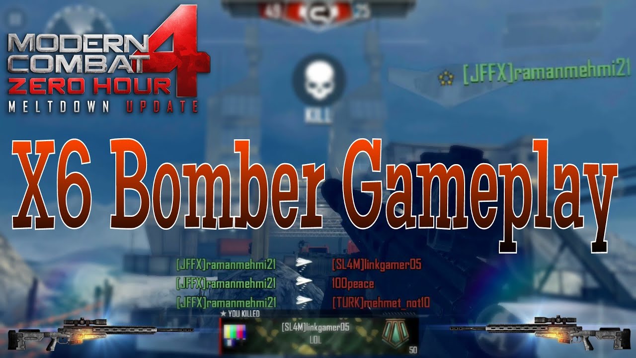 X6 Bomber |MC4 Gameplay