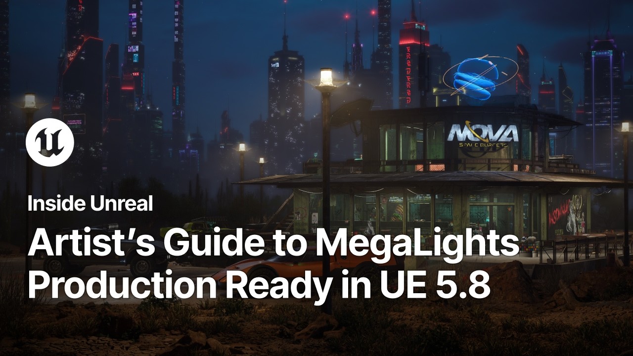 Artist's Guide to Using MegaLights in Unreal Engine 5.8 | Inside Unreal