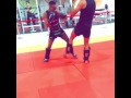 خدوم الكعبي بطل الامارات للكيك بكسن