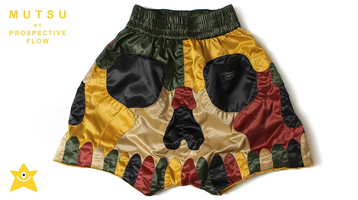 PORTER x MUTSU #2 / 4 x Skull Camo Boxing Shorts / Panatomy No.72