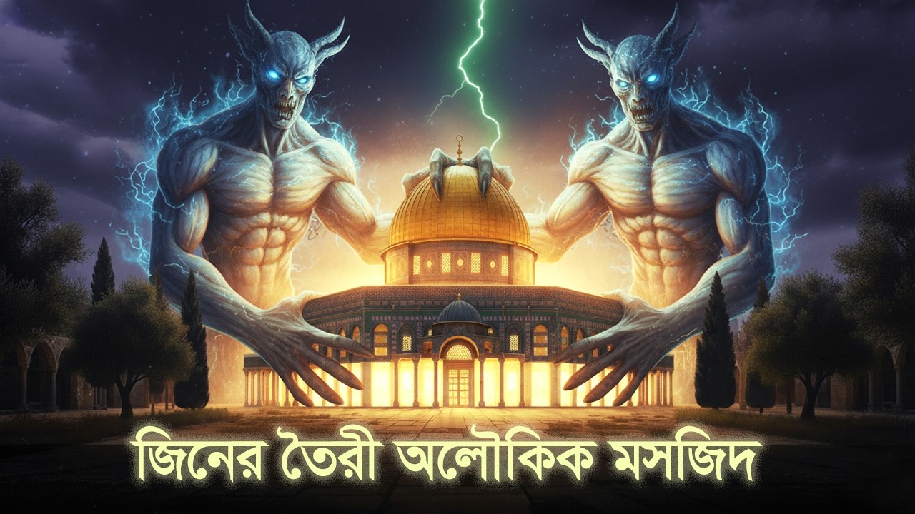 জ্বিনরা কীভাবে বাইতুল আকসা নির্মাণ করেছিল । সুলায়মান আ  এর অবিশ্বাস্য রাজত্ব । Quranic History