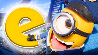 Minions: The Rise of Gru but only when ANYONE says "E"