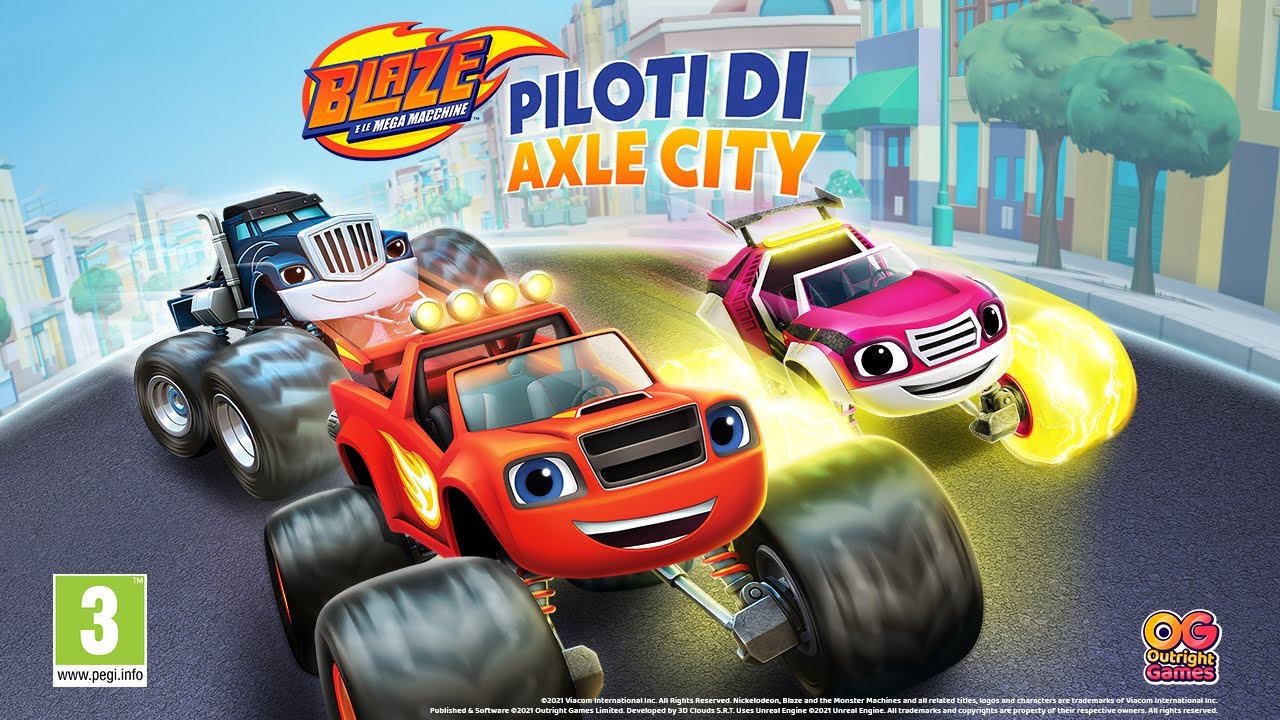 Blaze e le mega macchine: Piloti di Axle City Outright Games 