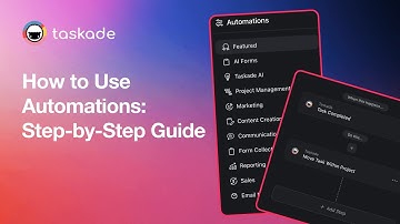 Taskade Tutorial | How to Use Automations: Triggers, Actions & Step-by-Step Setup (No Code Required)