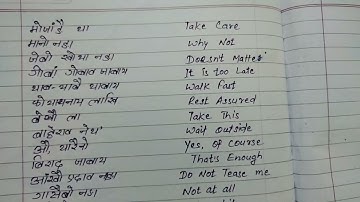 Daily Uses Phrases part-1  Bodo-English words meaning