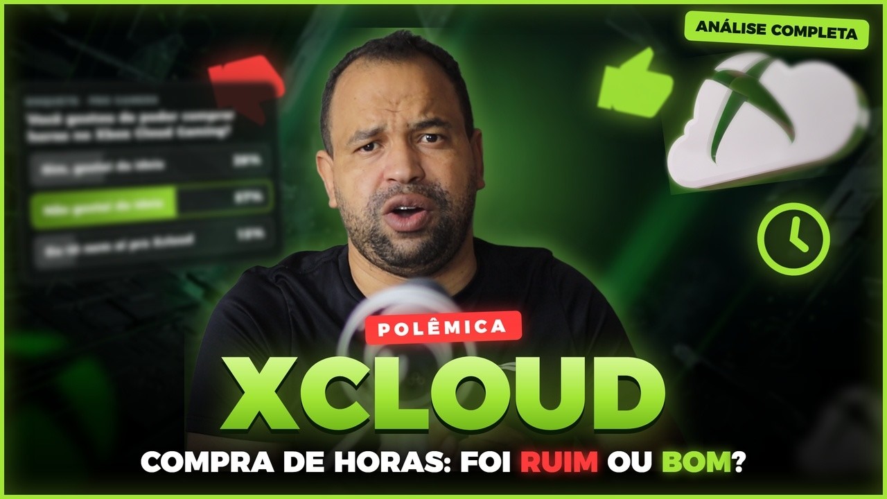 XCLOUD: COMPRA DE HORAS É BOM OU RUIM? COMENTÁRIO E ENQUETE REVELA A VERDADE!