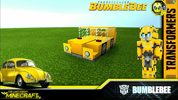 Minecraft- Custom Bumblebee beetle mode form 🐝Bumblebee the movie สร้าง บัมเบิ้ลบี