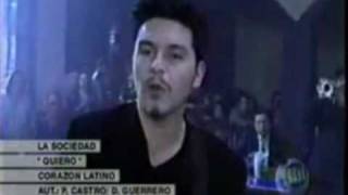 Video thumbnail of "La Sociedad - Quiero"
