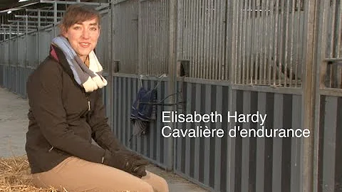 Elisabeth Hardy, cavalire d'endurance